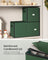 Christmas Decoration Storage Box - 600D Oxford - Forest Green - Stackable with Side Open and 64 Slots