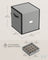 Christmas Decoration Storage Box - 600D Oxford - Dove Grey - Stackable with 4 Drawer Trays and 64 Slots