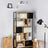 Set of 3 Foldable Fabric Storage Boxes - Beige - Includes Lids and Label Holders