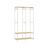 Portable Clothes Wardrobe - Fabric - Natural Beige - Foldable with Hanging Rods and Storage Shelves