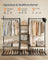 Clothes Rack - Wood - Natural Walnut