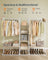 Clothes Rail - Metal - Natural Beige - 6 Shelves