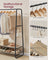 Clothes Rack - Steel - Turquoise Brown