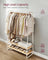 Clothes Rail - Steel - Oak Beige