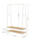 Clothes Rail - Steel - Oak Beige