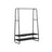 Clothes Rail - Steel - Ebony Black
