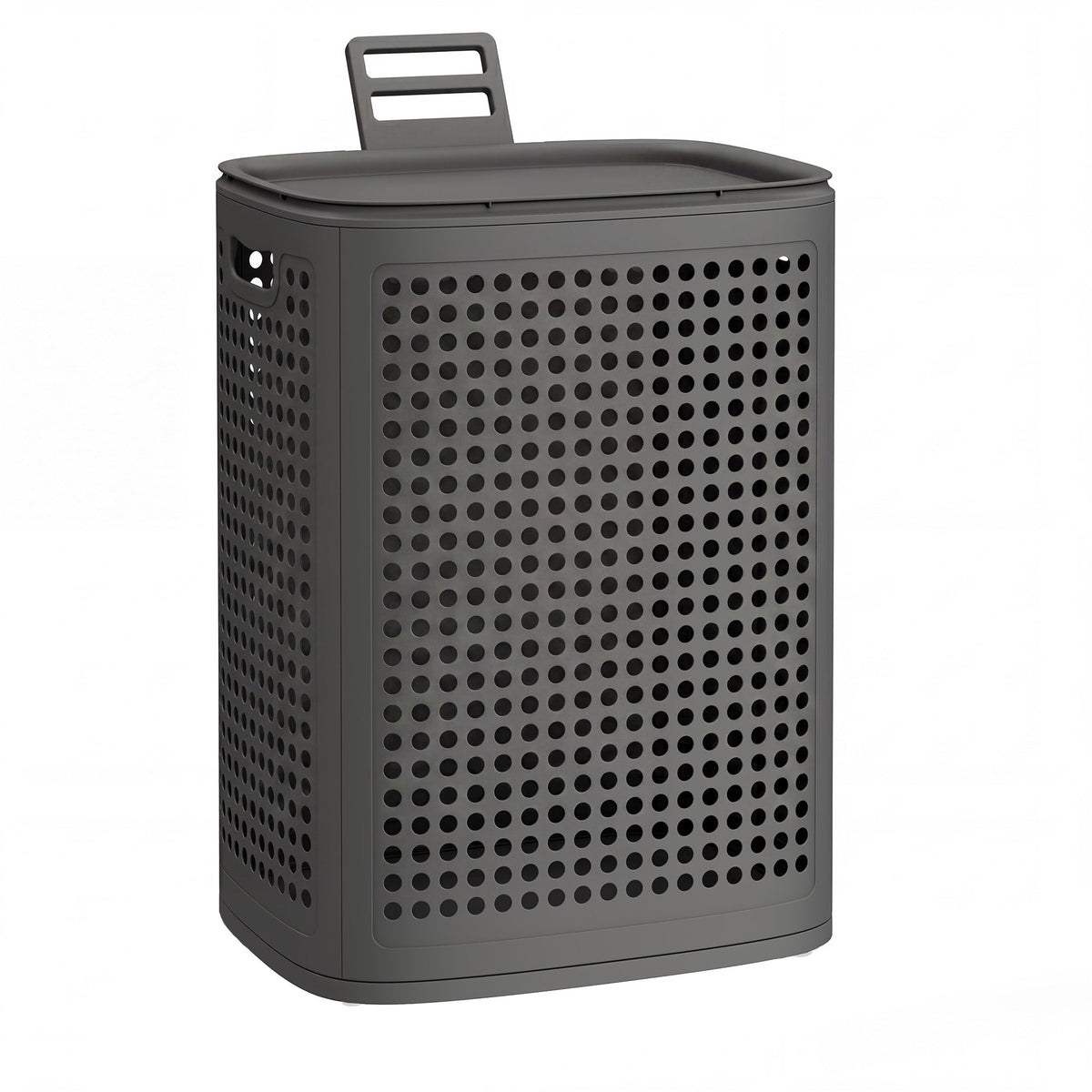 Kitchen Bin - With Pedal and Soft-Close Lid - Dark Grey - 42.5 x 33 x 57 cm