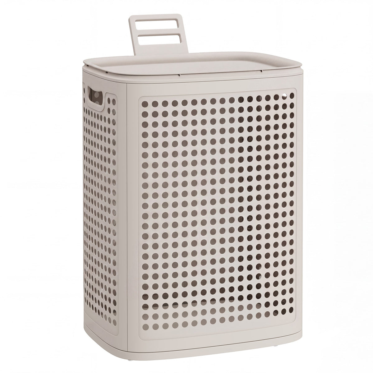 Kitchen Bin - With Pedal and Soft-Close Lid - Cappuccino Beige - 42.5 x 33 x 57 cm