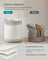 Laundry Hamper - Fabric - Dove Grey - 60 L with Lid and Handles
