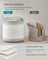 Laundry Hamper - Fabric - Dove Grey - 90 L with Lid and Drawstring