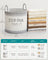 Laundry Hamper - Fabric - Dove Grey - 90 L with Lid and Drawstring