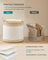 Laundry Hamper - Fabric - Camel Brown - 90 L with Lid and Drawstring Closure