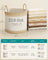 Laundry Hamper - Fabric - Camel Brown - 90 L with Lid and Drawstring Closure