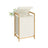 2-Compartment Laundry Basket - 100L - Bamboo Frame - Reinforced Lid