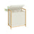 3-Compartment Laundry Basket - 150L - Bamboo Frame - Reinforced Lid