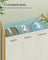 3-Compartment Laundry Basket - 150L - Bamboo Frame - Reinforced Lid