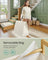 3-Compartment Laundry Basket - 150L - Bamboo Frame - Reinforced Lid