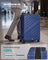 Hard Shell Suitcase Large TSA Lock Spinner Wheels - ABS Plastic and PA Plastic - Bijou Blue