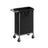 Laundry Basket - Steel - Ink Black - 90L with Removable Liner and Wheels