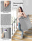 Laundry Basket - Steel Frame - Dove Grey - 2-Compartment with Removable Liner and Wheels