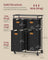 Rolling Laundry Hamper - Fabric - Ink Black - 150 L with Wheels and Removable Liners