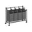 Rolling Laundry Sorter - Fabric - Slate Grey - 4 Removable Bags