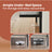 Single Bed Frame - Metal - Ink Black - Fits 190 x 90 cm Mattress