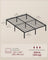 Double Metal Bed Frame - Steel - Ink Black - 135 x 190 cm