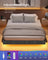 Double Floating Bed Frame - 135L - Foam - LED Lights
