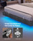 Double Floating Bed Frame - 135L - Foam - LED Lights