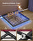 Floating Bed Frame - 150L - Foam - LED Lights