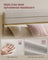 Double Bed Frame - 120x190 - Steel - Adjustable Upholstered Headboard