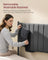Double Bed Frame - 135 x 190 - Steel - Ottoman Lift-Up Storage