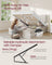Double Bed Frame - 135 x 190 - Steel - Ottoman with Lift-Up Storage