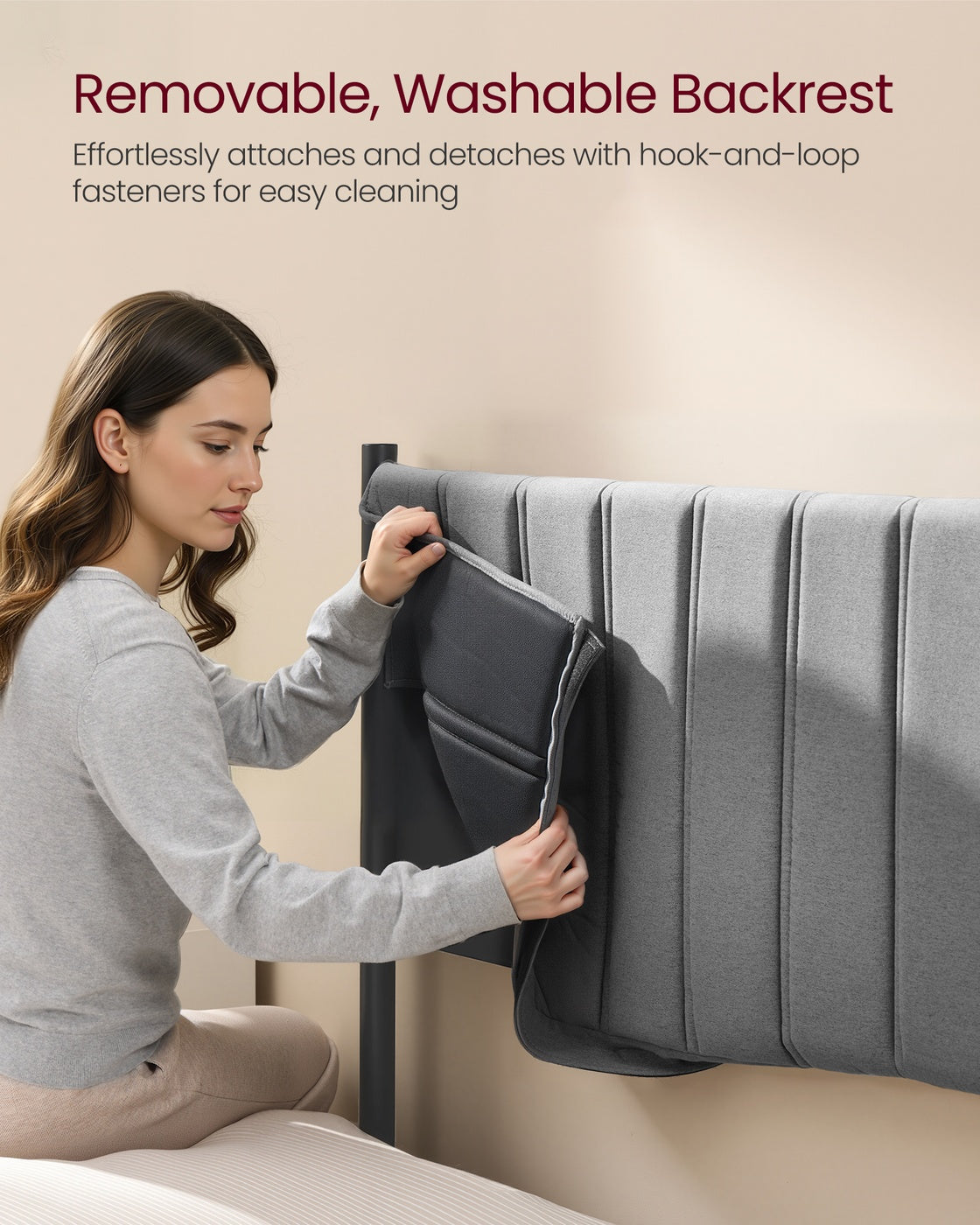 King Bed Frame - 150L - Steel - Lift-Up Storage