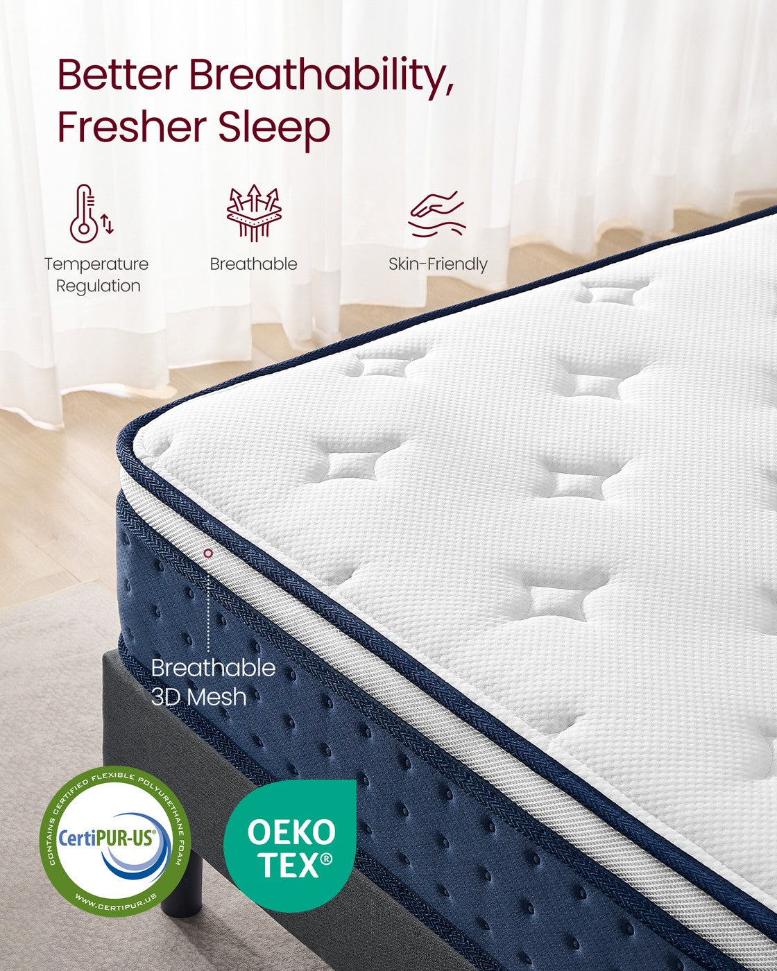 Hybrid Mattress - 90L - Pocket Springs - Medium Firm