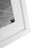 Triple Picture Frame - MDF with Glass Front - White - Wall Mounted or Table Top Display for Three 10 x 15 cm Photos