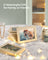 Photo Frame Collage - MDF - Natural Beige - Wall Mounted for 10 Photos (4x6)