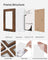 Wall Collage Picture Frames - For 12 Photos - Clear Glass - Assembly Required