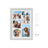 A4 Multi Photo Frame - Wood - Ash Black - Includes 3 Mats and Non-Trace Nails