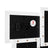 Picture Frame Collage - MDF - White - Holds 9 Photos (10 x 15 cm)