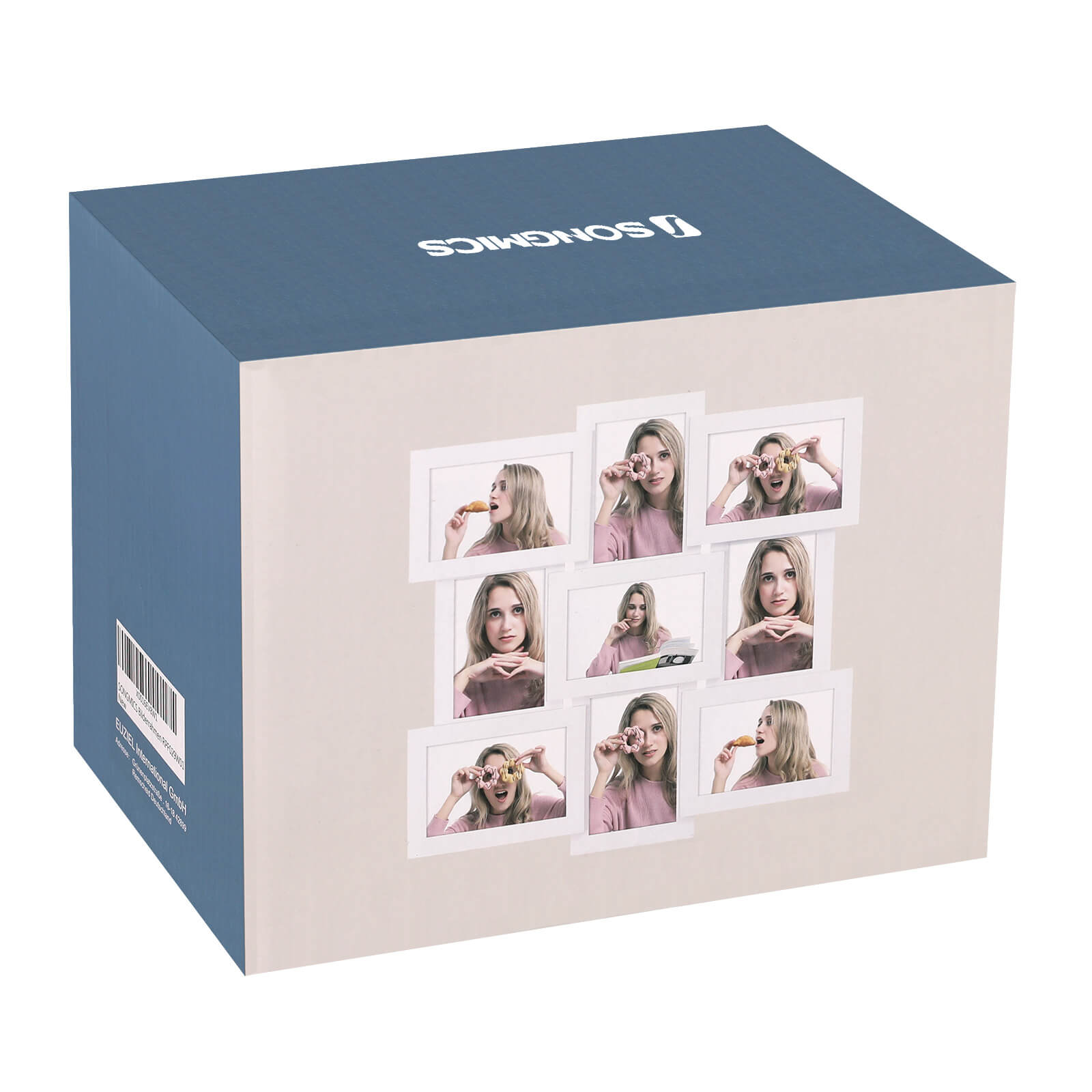 Picture Frame Collage - MDF - White - Holds 9 Photos (10 x 15 cm)