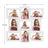 Picture Frame Collage - MDF - White - Holds 9 Photos (10 x 15 cm)