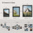 Picture Frames Set - MDF - Various Sizes
