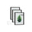 Set of 3 Gallery Photo Frames - MDF - Ash Black - For Wall or Table Display