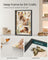 Set of 3 Gallery Photo Frames - MDF - Ash Black - Includes Mats for A3