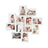 Picture Collage Frame - 12 Photos - White Wood Grain - Wall Mounted