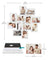 Picture Collage Frame - 12 Photos - White Wood Grain - Wall Mounted