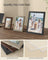 Picture Frame Set - RPF310H - Maroon Brown Heather Greige Ash Black - Set of 10 Various Sizes