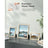 Set of 10 Photo Frames - Plastic - Black - Assorted Sizes